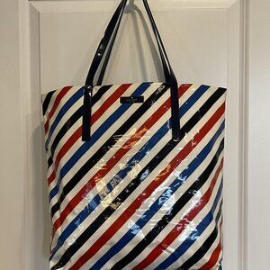 Kate Spade Red, White & Blue Tote